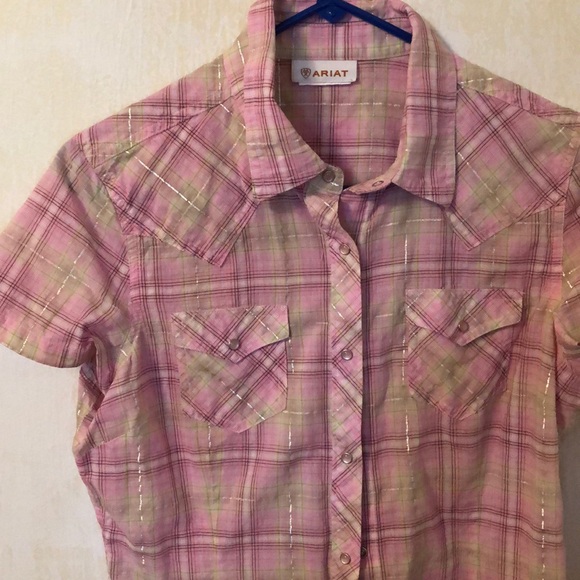 Five Retro, cowgirl, summer snap shirts. - Picture 4 of 7